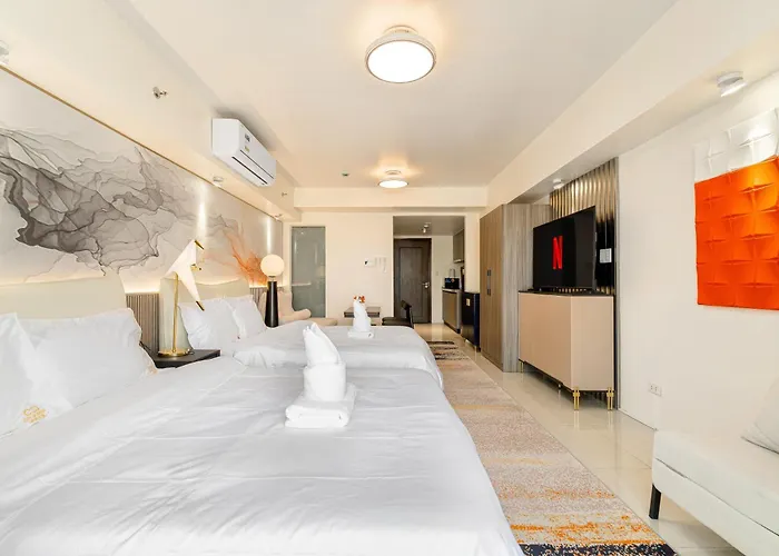 Cozy With Sunset View Near Of Dreams Casino, Naia Airport, Solaire, Okada, Ayala Malls And Moa Apartahotel