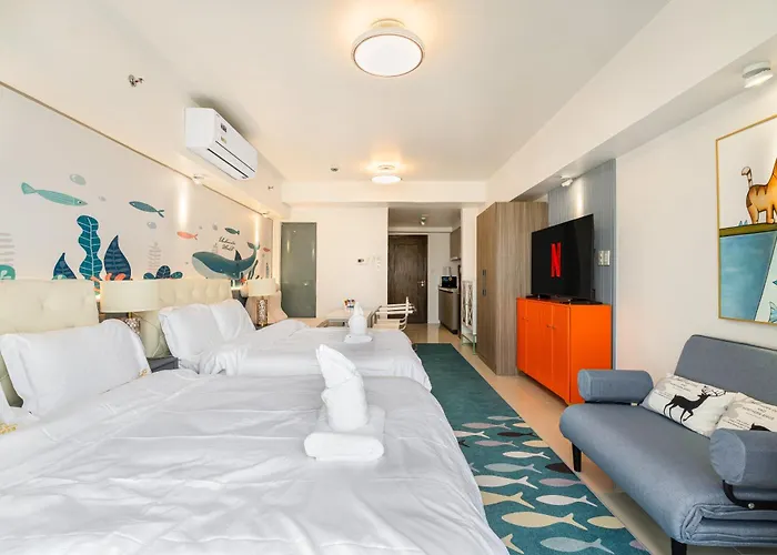 Apartahotel Cozy With Sunset View Near Of Dreams Casino, Naia Airport, Solaire, Okada, Ayala Malls And Moa